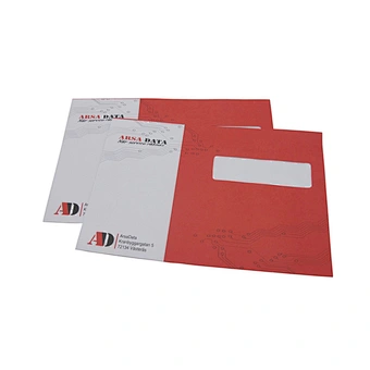 Customized High Quality File Packaging Paper Envelopes With Window Wholesale Logo Prinitng Envelope